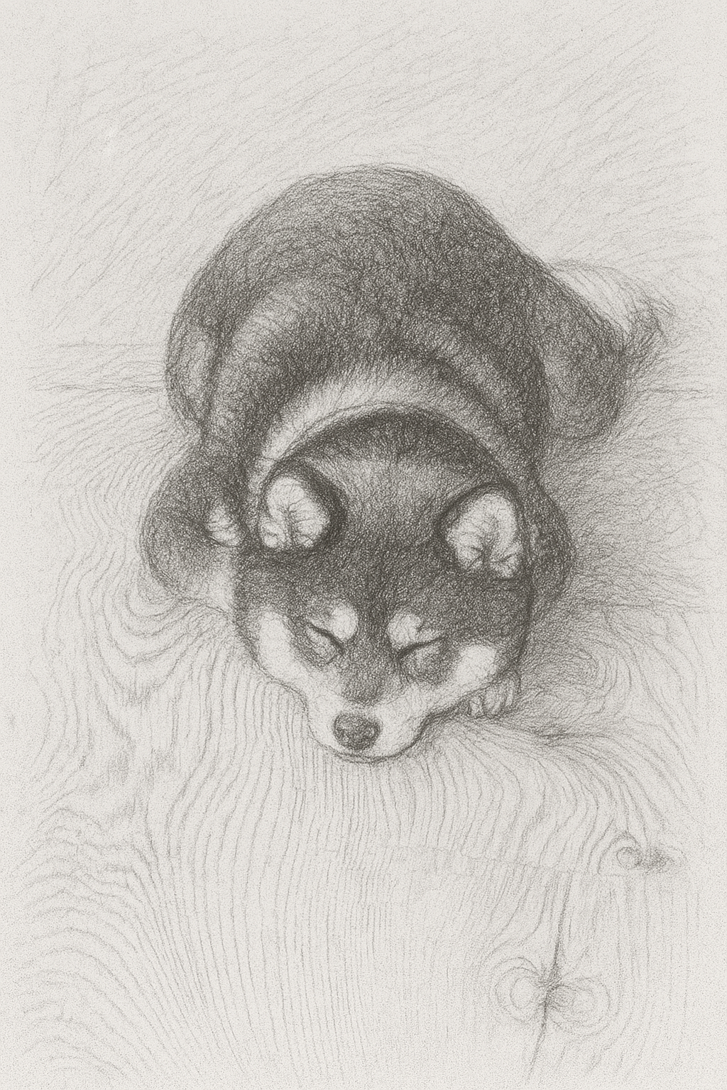 Custom digital sketch