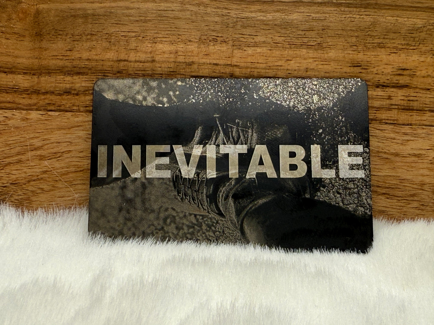 Engraved NFC cards