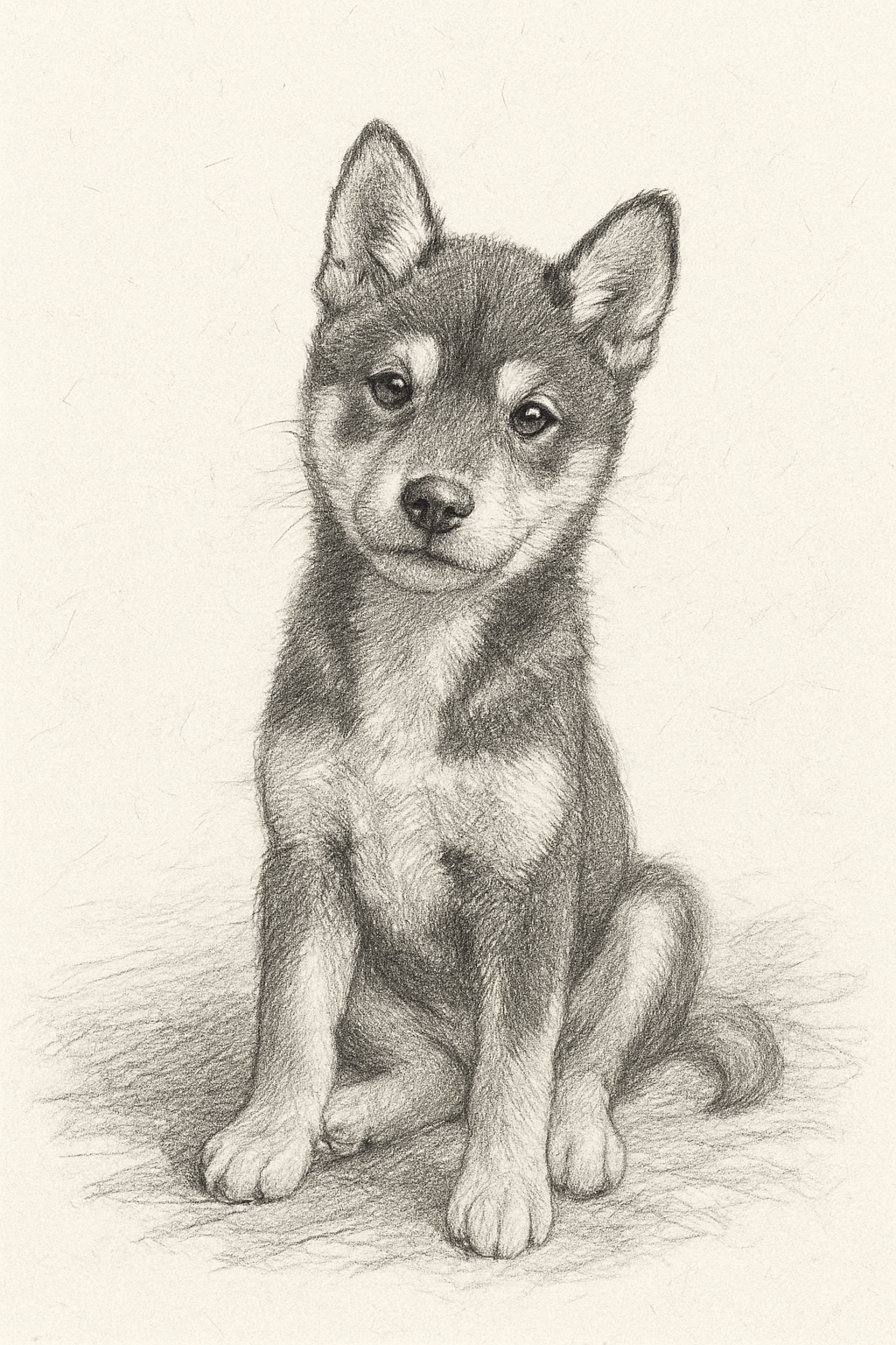 Custom digital sketch