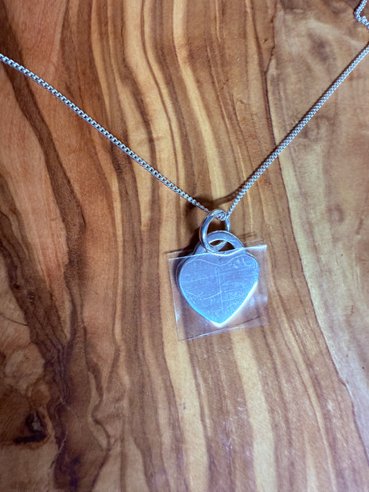 Large Personalised Heart Necklace