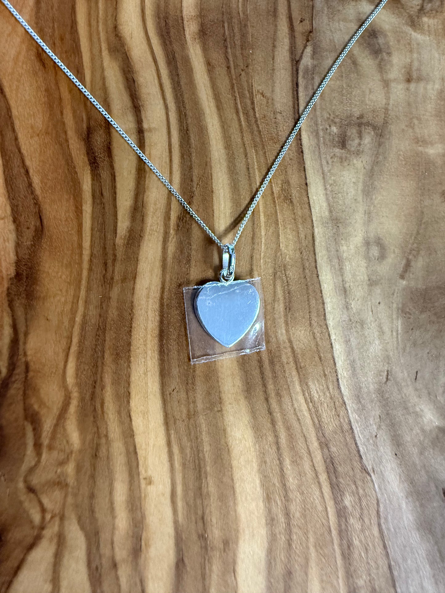 Small silver heart